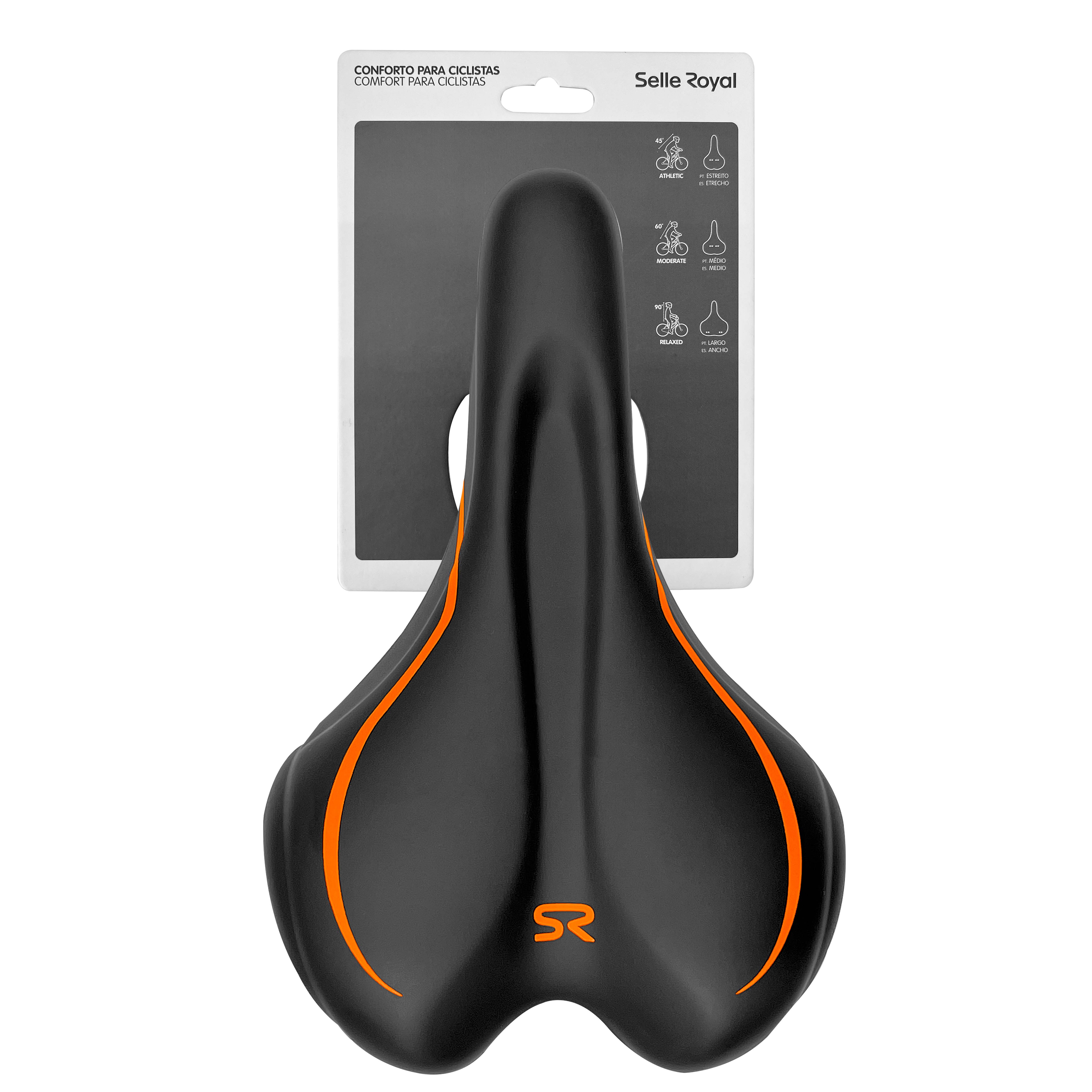 MTB Premium linhas preto/laranja sem carrinho com blister